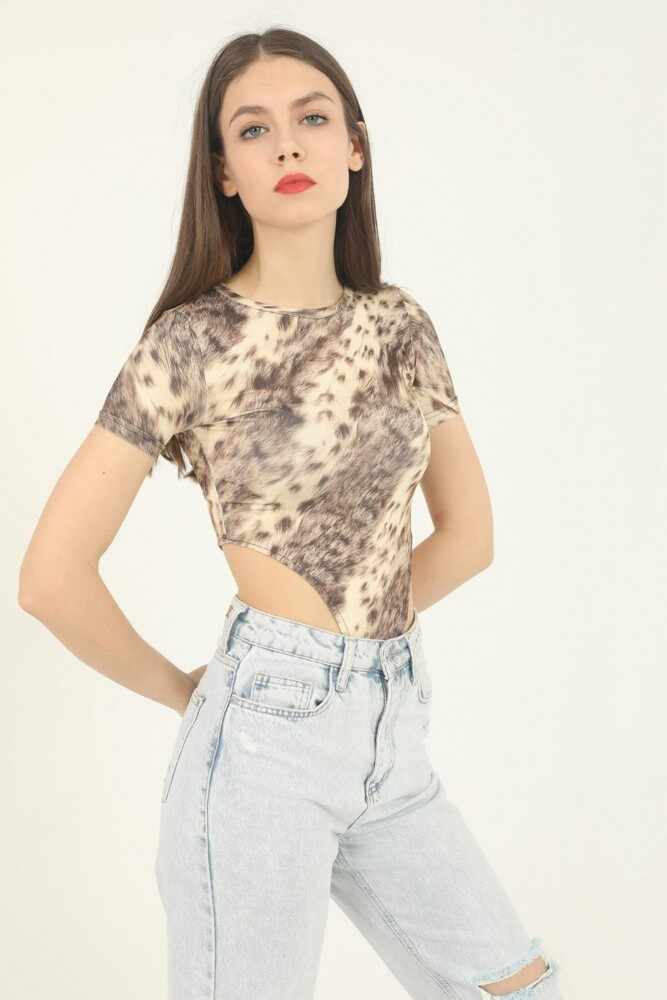 Body Dama MYT11 Leopard Bej | Fashion
